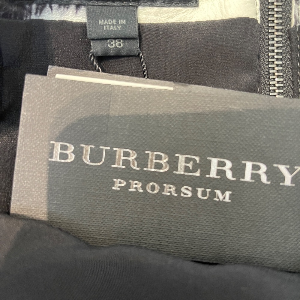 AUTHENTIC BURBERRY PRORSUM LEATHER SKIRT AW13/14 RUNWAY COLLECTION NEW WITH TAGS - Picture 4 of 10